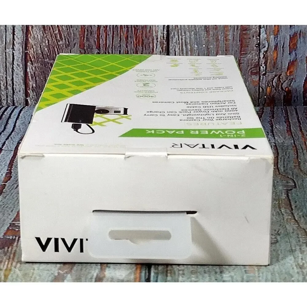 Vivitar Adventure On 2-in-1 Power Pack for GoPro HERO4 and USB Devices‎
